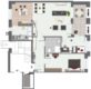 Stilvoller Wohnkomfort im Lofthaus - Grundriss ETW L4